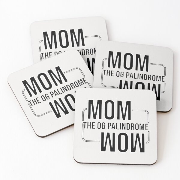 Item preview, Mom: The OG Palindrome | Funny Family Wordplay Design designed and sold by glategan.