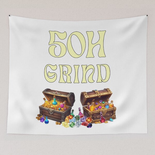 Item preview, 50h Grind – Treasure Hunter Edition 4 designed and sold by Monzora.