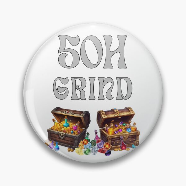 Item preview, 50h Grind – Treasure Hunter Edition 3 designed and sold by Monzora.