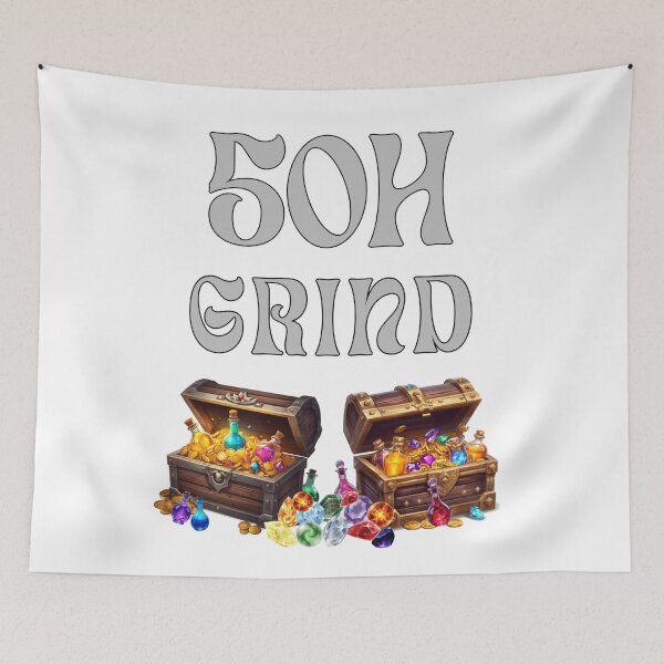 Item preview, 50h Grind – Treasure Hunter Edition 3 designed and sold by Monzora.
