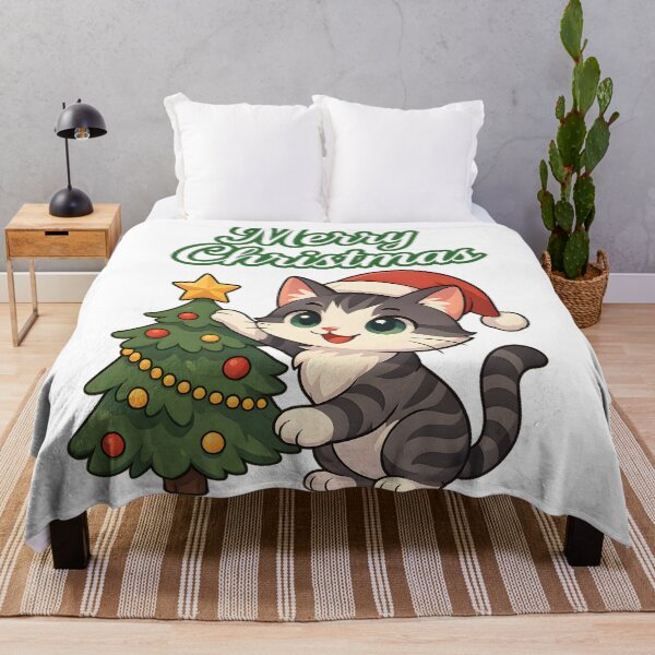 Item preview, Merry Christmas The Cat Adventures designed and sold by ShizukaiNeko.