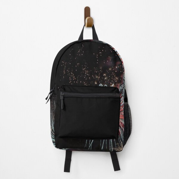 Item preview, Colorful Fireworks Burst in Night Sky designed and sold by Bure-NS.
