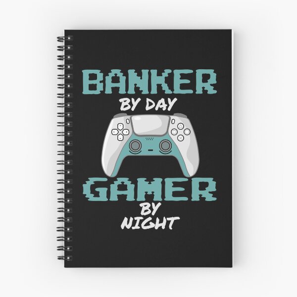 Item preview,  Funny Banker By Day Gamer By Night designed and sold by LifeGoods103.