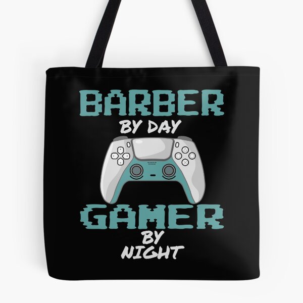 Item preview, Funny Barber By Day Gamer By Night designed and sold by LifeGoods103.
