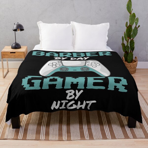 Item preview, Funny Barber By Day Gamer By Night designed and sold by LifeGoods103.