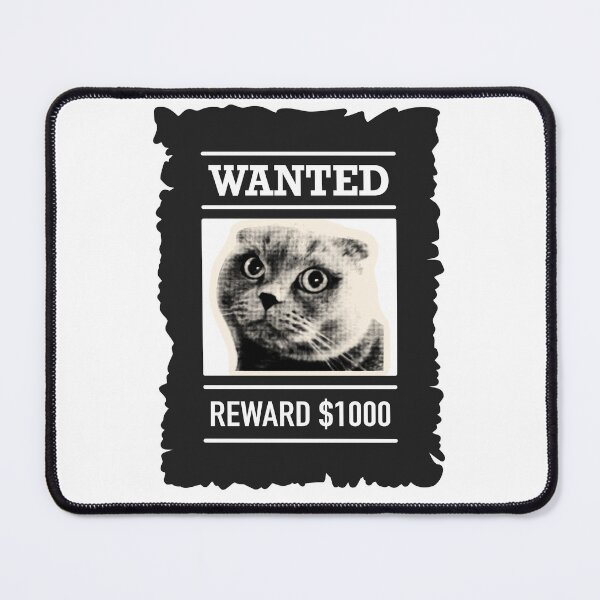 Item preview, Funny Wanted Cat Wild West Artwork designed and sold by the wellness script.