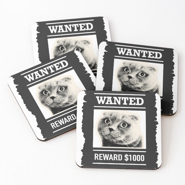 Item preview, Funny Wanted Cat Wild West Artwork designed and sold by the wellness script.