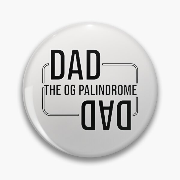 Item preview, Dad: The OG Palindrome | Funny Family Wordplay Design designed and sold by glategan.