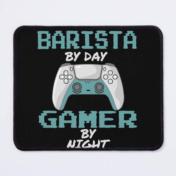 Item preview, Funny Barista By Day Gamer By Night designed and sold by LifeGoods103.