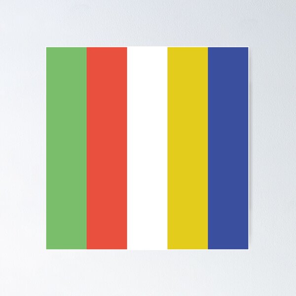 Item preview, Vertical Stripes Color Palette designed and sold by Vision Crafted.