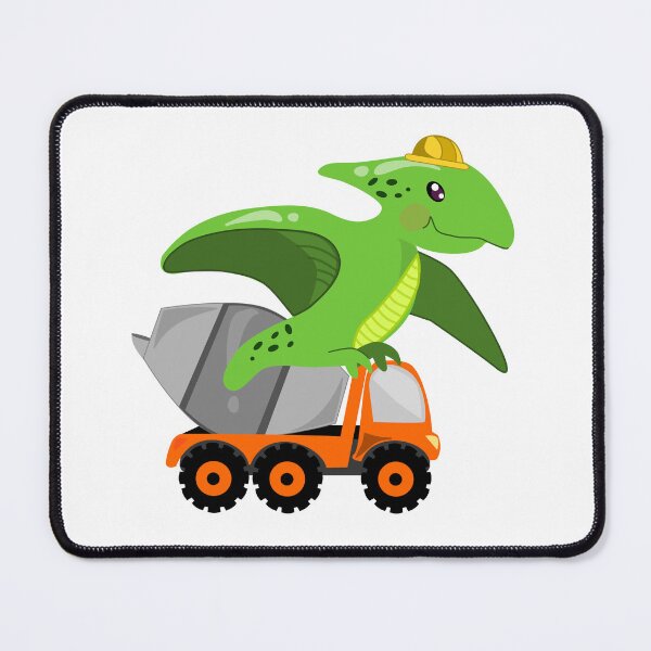 Item preview, Flying dinosaur truck driver cement mixer designed and sold by Nicaella.