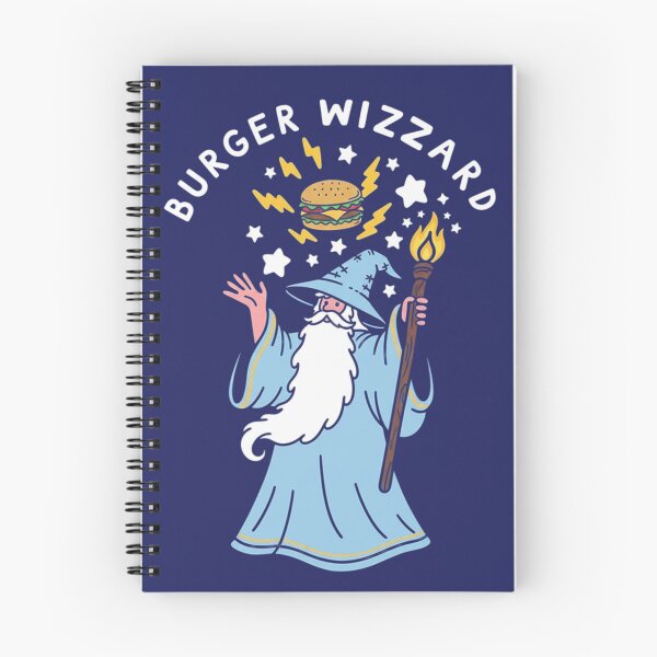 Item preview, Burger Wizard: Fun and Magical Burger Wizard designed and sold by ArtPandax.