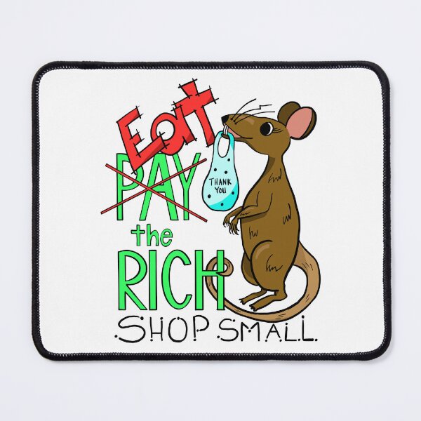 Item preview, Eat the Rich ~Shop Small designed and sold by Crafting Mischief.