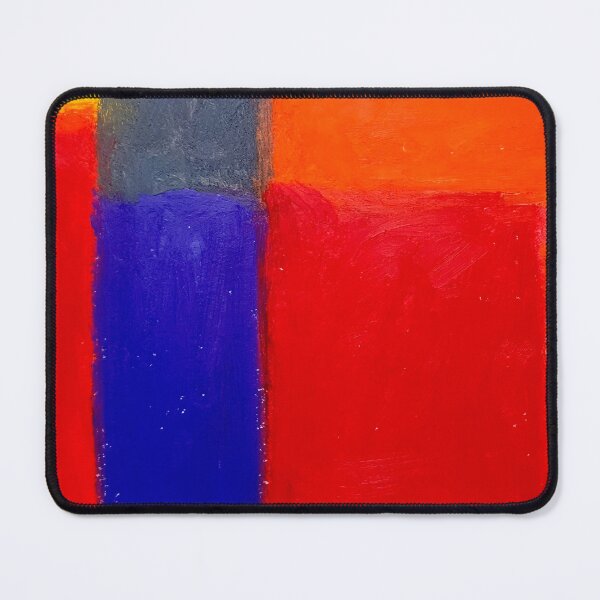 Item preview, abstract in blue and orange designed and sold by Tereza Pilar  Art.