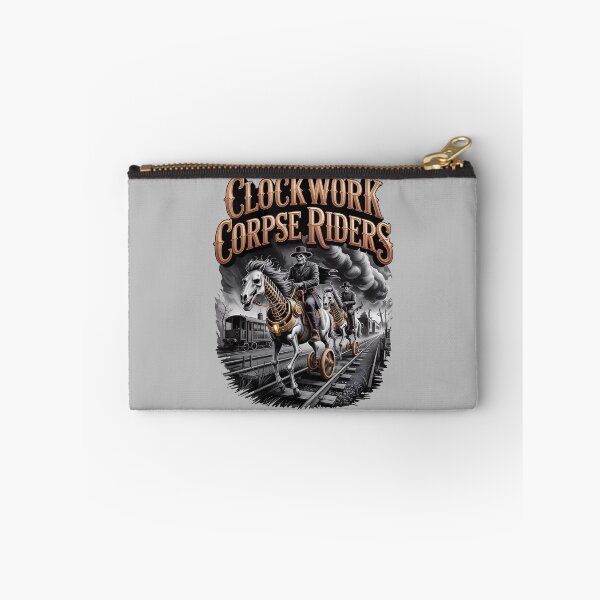 Item preview, gothic western - victorian steampunk - mechanical cowboy - clockwork outlaw - gears and guns - plague train - ghost train - haunted desert - occult western - skeletal cowboy designed and sold by JansenGS.
