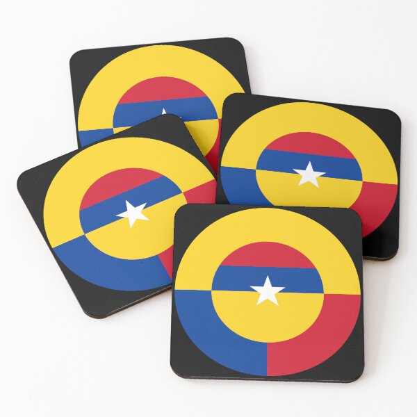 Item preview, Colombia Retro Mod roundel designed and sold by ModSupporters.