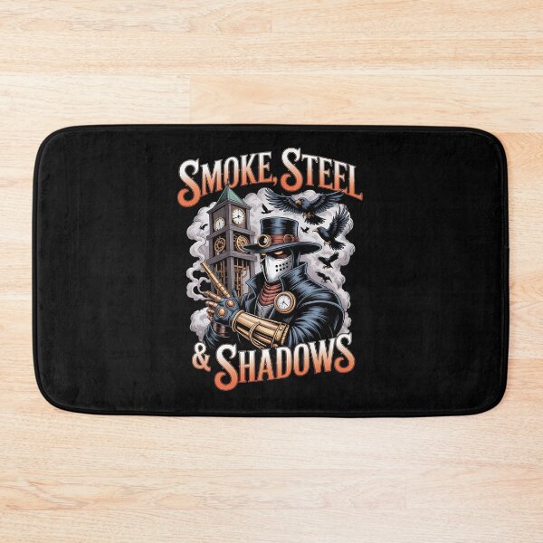 Item preview, gothic western - victorian steampunk - mechanical cowboy - clockwork outlaw - gears and guns - plague train - ghost train - haunted desert - occult western - skeletal cowboy designed and sold by JansenGS.