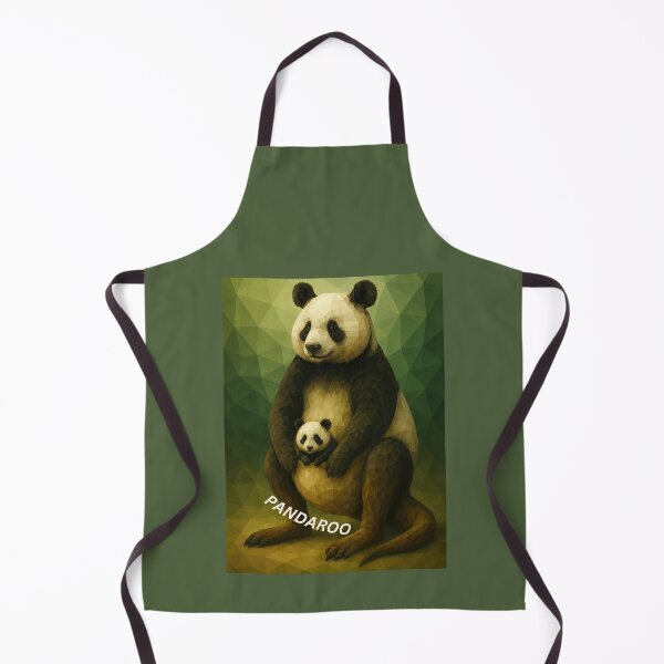 Item preview, Pandaroo – Panda Kangaroo Hybrid Animal Art designed and sold by GeoWild Designs.