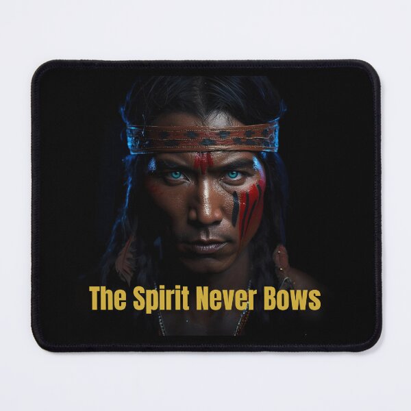 Item preview, Apache Warrior –The Spirit Never Bows ,Lead With Honor, Become Your Own Weapon designed and sold by NatureNinja.