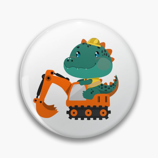 Item preview, Dinosaur tractor Operator designed and sold by Nicaella.