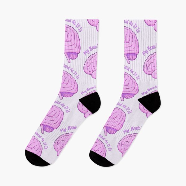 Item preview, “My Brain Is Valid As It Is” Pink Sparkle Brain – Neurodiversity Pride & Self-Acceptance Design designed and sold by PureBrain.
