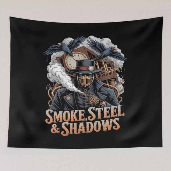 Item preview, gothic western - steampunk western - gothic cowboy - undead sheriff - ghost outlaw - haunted wild west - dark western - cowboy skull - spooky western - steampunk skull - brass and bone designed and sold by JansenGS.