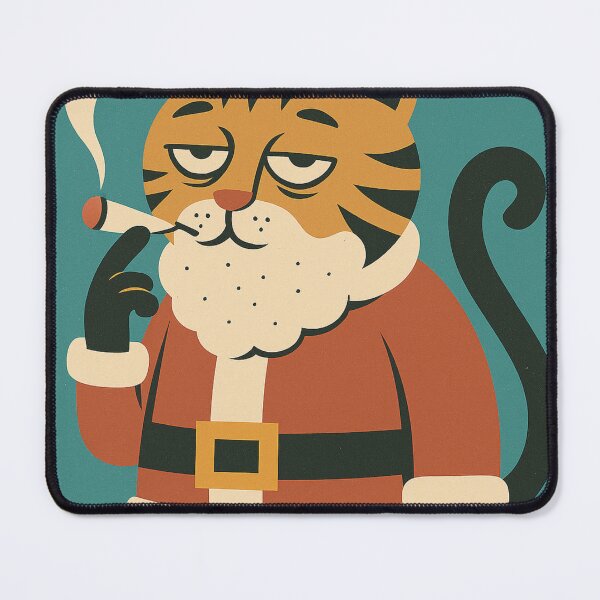 Item preview, Christmas cat on drugs designed and sold by diulid.