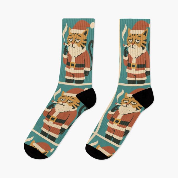 Item preview, Christmas cat on drugs designed and sold by diulid.