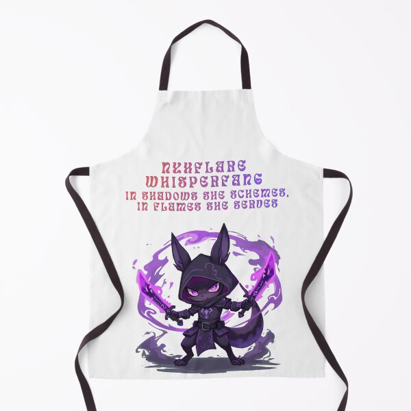 Item preview, “Nyxflare Whisperfang – Shadowblade of the Flame” designed and sold by Monzora.