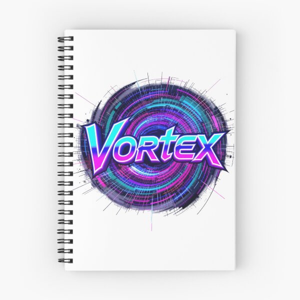 Item preview, Vortex Neon Spiral Typography Design designed and sold by Zippy Creation.