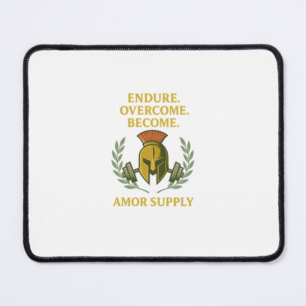 Item preview, Endure Overcome Become – Spartan Warrior Gym Motivation | Amor Supply designed and sold by Amor Supply.