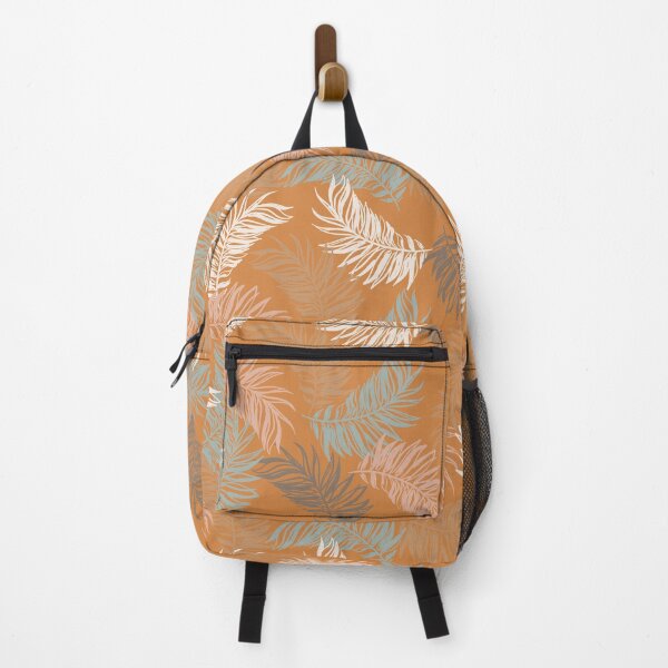 Item preview, Retro Boho Palm Leaves Pattern designed and sold by Farissa Designs.