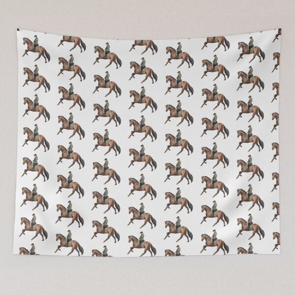 Item preview, Horse Riding Shirt – Equestrian Lover Tee – Galloping Horse Western Rider Design designed and sold by Printsouf.