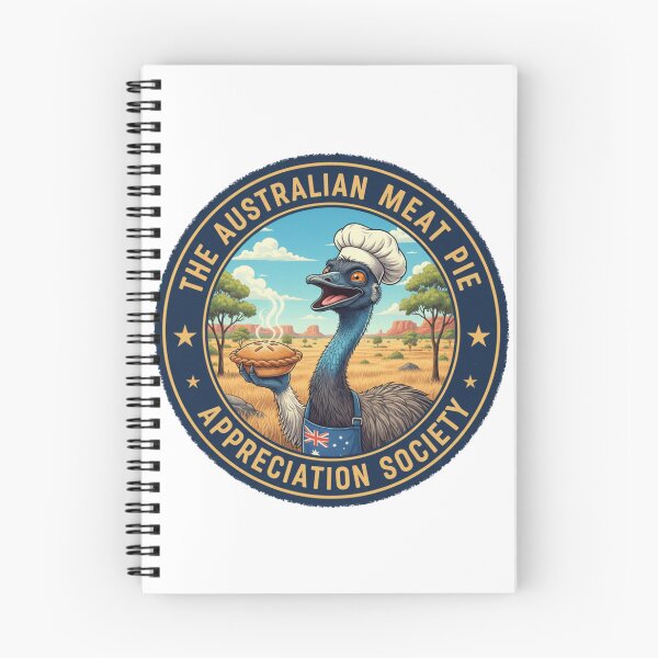 Item preview, The Meat Pie Emu designed and sold by The Australian Meat Pie Appreciation Society.
