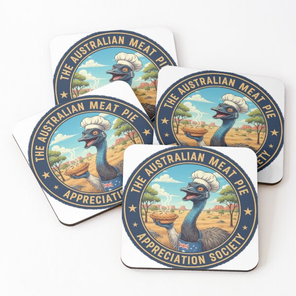 Item preview, The Meat Pie Emu designed and sold by The Australian Meat Pie Appreciation Society.