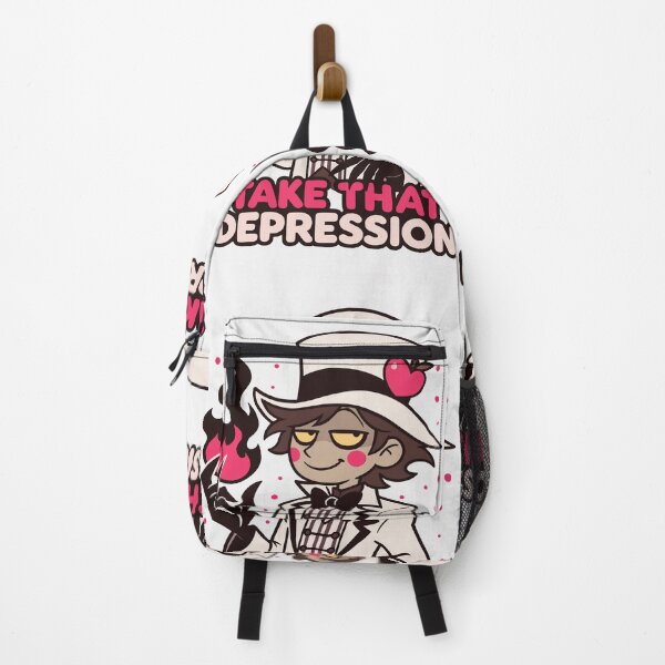Item preview, Hazbin Hotel Lucifer Cartoon Take That Depression designed and sold by AntonioJ8.