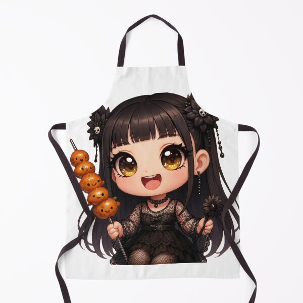 Item preview, Cute Goth Girl Chibi Kawaii Chicken designed and sold by PetiteEmilie.