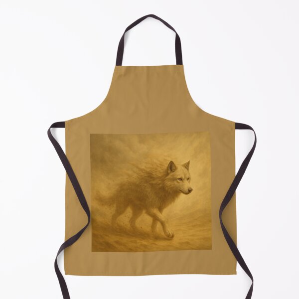 Item preview, Dune Wolf – Spirit of the Sands (ElementaWild Collection) designed and sold by GeoWild Designs.