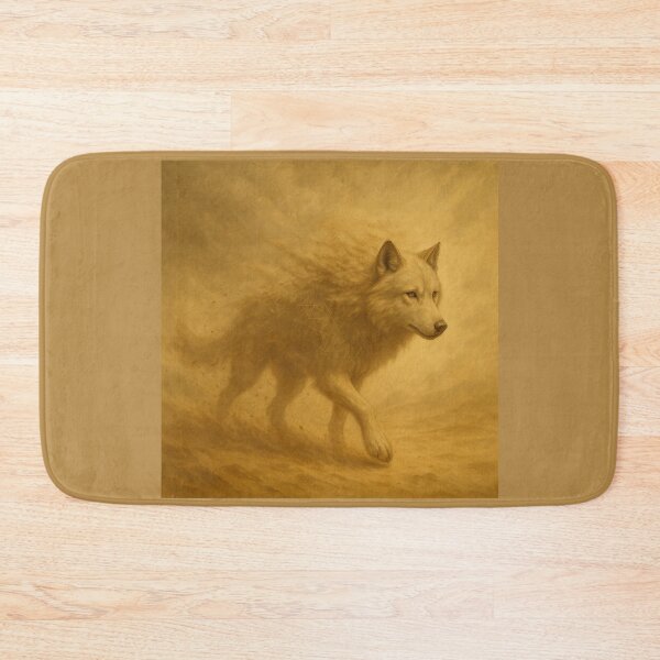 Item preview, Dune Wolf – Spirit of the Sands (ElementaWild Collection) designed and sold by GeoWild Designs.
