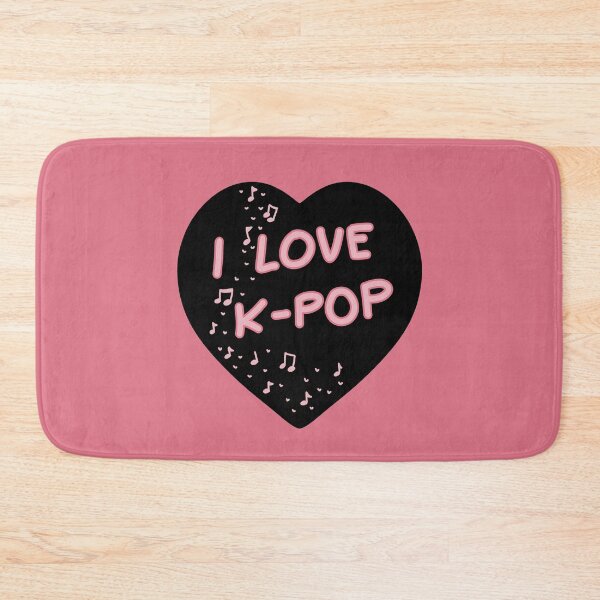 Item preview, I LOVE K-POP Cute Heart Gift for K-POP Fan designed and sold by HugSomeNettles.