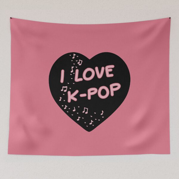 Artikelvorschau, Ich liebe K-Pop! Süßes Herzgeschenk für K-Pop-Fans entworfen und verkauft von HugSomeNettles.
