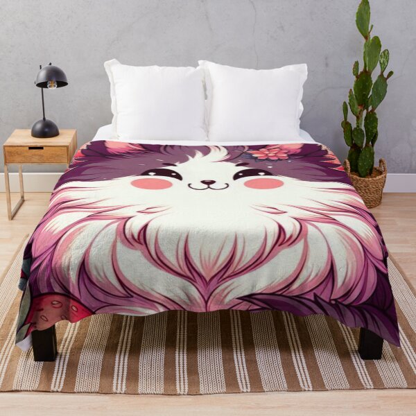 Item preview, Kawaii Strawberry Cat in Berry Garden designed and sold by BigBlueArt.
