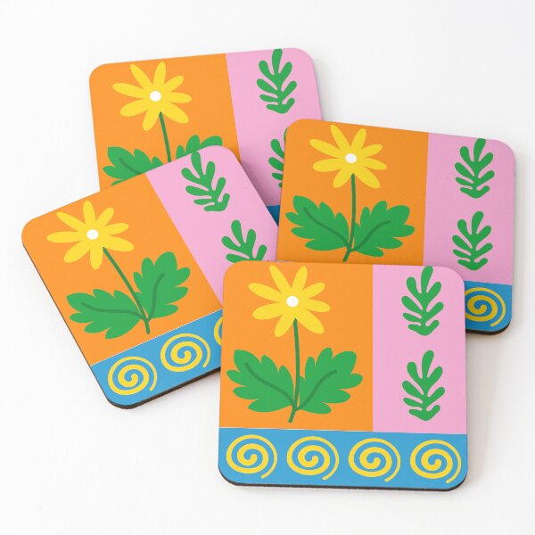 Item preview, Golden Daisy Mosaic designed and sold by Studio Srnga by Sarda.