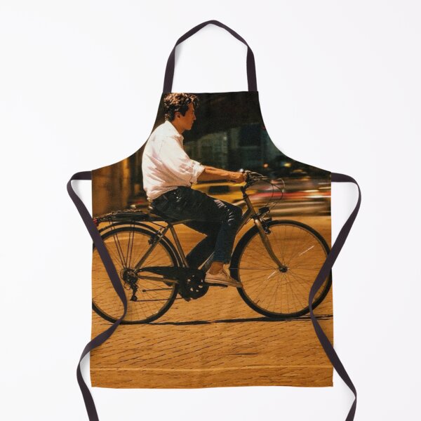 Item preview, Cyclist in Starbucks Logo Nighttime City Tunnel designed and sold by Sinhakudiye.