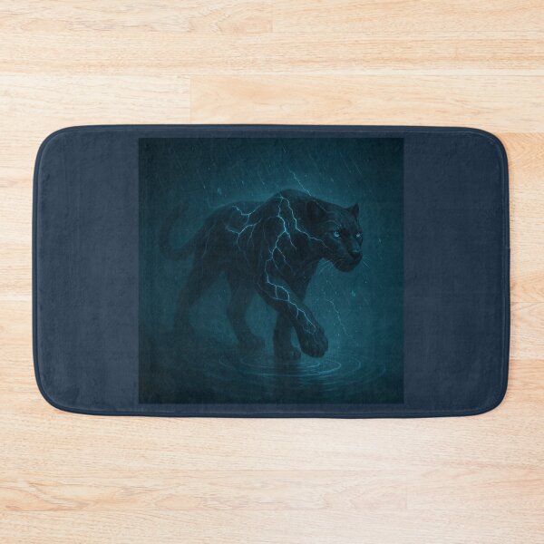 Item preview, Crystal Panther – Thunder Veins (ElementaWild Collection) designed and sold by GeoWild Designs.