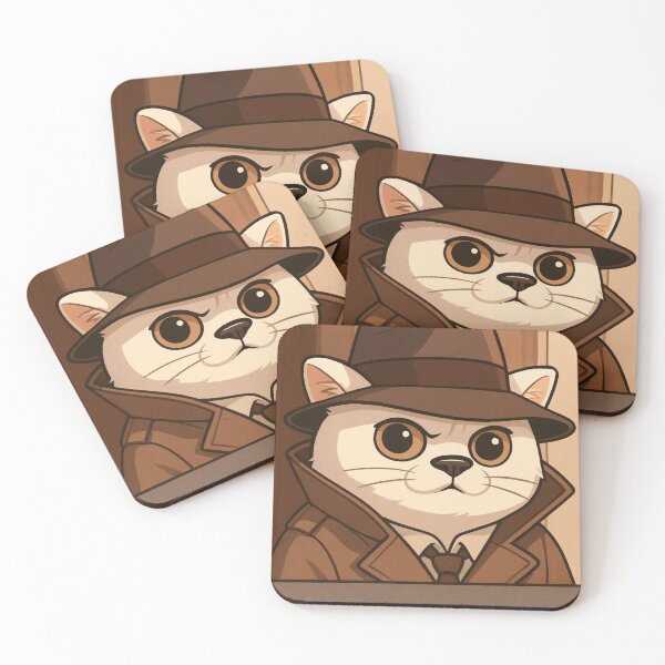 Item preview, Detective Catman designed and sold by doktordanTemiz.