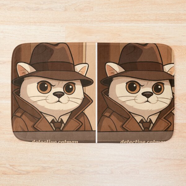 Item preview, Detective Catman designed and sold by doktordanTemiz.