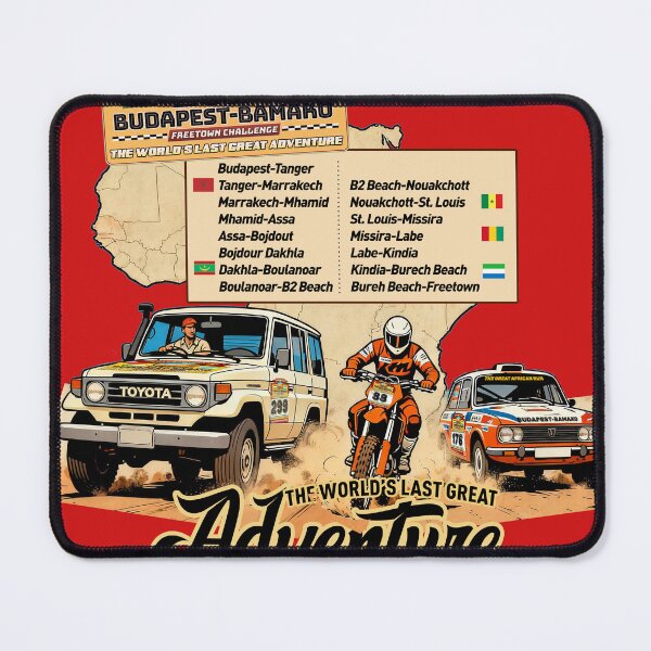 Item preview, Budapest-Bamako 2026 - The World's Last Great Adventure designed and sold by theninja.