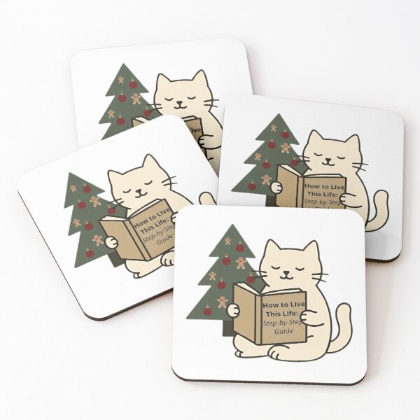 Item preview, How to Live This Life: A Step-by-Step Guide designed and sold by PurrrfectCats.