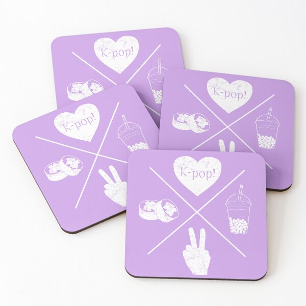 Item preview, Peace Sushi K-pop Bubble Tea (white) designed and sold by Little Town Atelier.